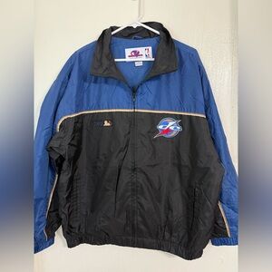 Vintage Unique NBA Washington 2001 All Star Game Nylon Jacket Large Full Zip